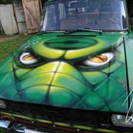 Москвич 2140 Green Dragon (фрагмент).