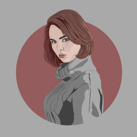 Девушка в свитере