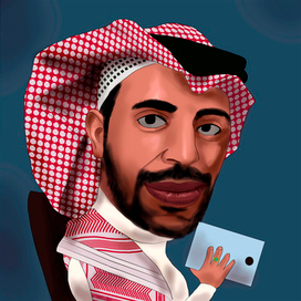 Шарж карикатура портрет по фото. Иллюстрации в стиле 2d CG 