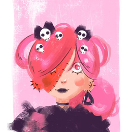 Девушка-зомби