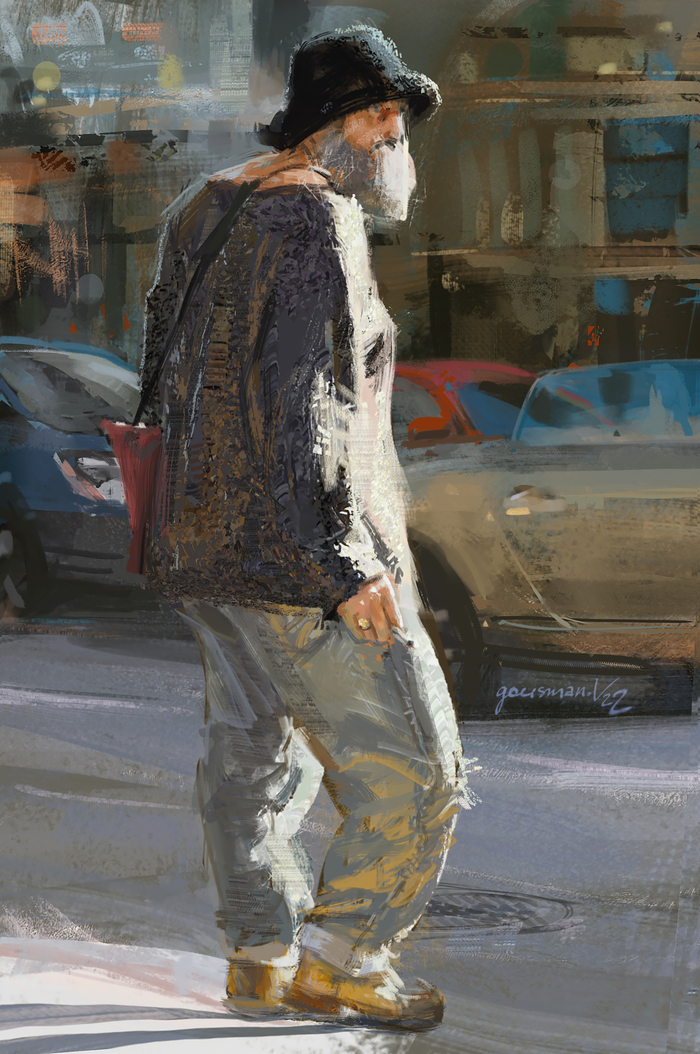 На перекрёстке...