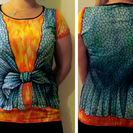 Футболка батик