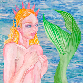 Русалочка в день бала