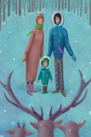 семейная открытка