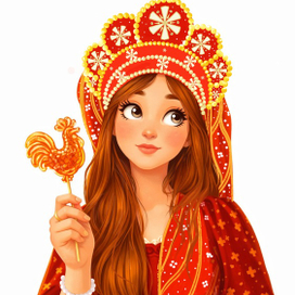 Петушок на палочке