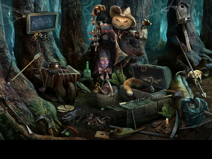 Поиск предметов "У домика ведьмы"