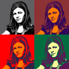 поп-арт по фото