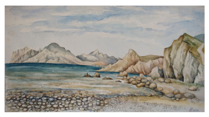 Дикий пляж в Орджо