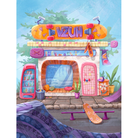 Vzuh - магазинчик скейтов