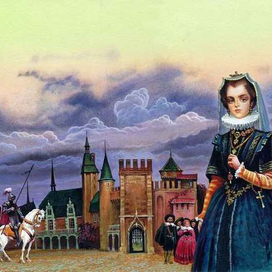 Рисунок на суперобложку В. Холт