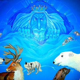 ледяной король из " Сампо"