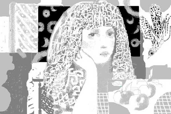 Девушка с птицей