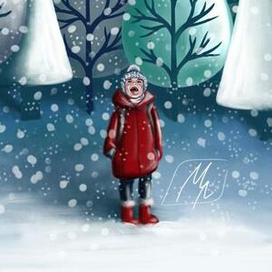 зимний лес 3