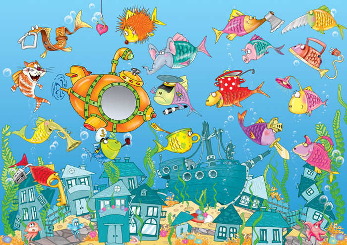 разворот для детского журнала