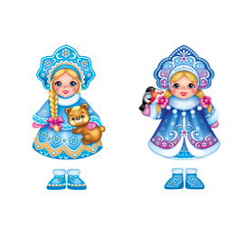 Фигурки Снегурочек