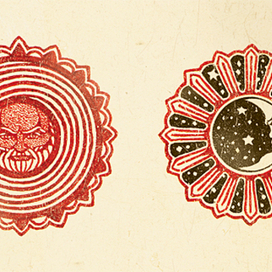 сказка (заставки - солнце и месяц)