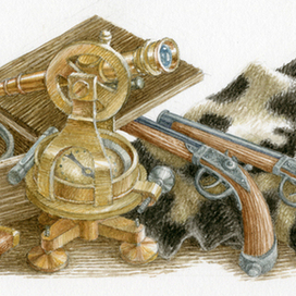 Р.Л.Стивенсон "Остров сокровищ" Издательство "MIKKO" Шмуцтитул 5