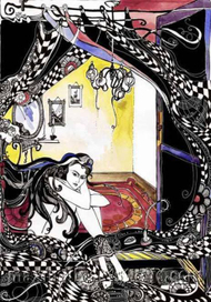 Иллюстрация к &quot;Мастеру и Маргарите&quot;, гл.20