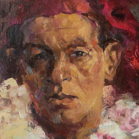 этюд в театральном костюме