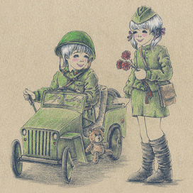 Military vehicle (военный автомобиль)