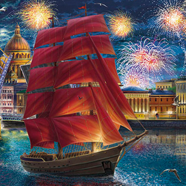 Алые паруса. Санкт-Петербург