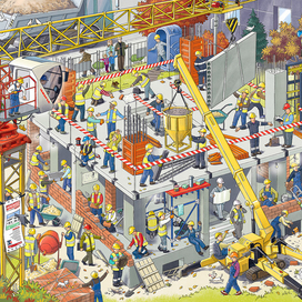 Стройка. Осень