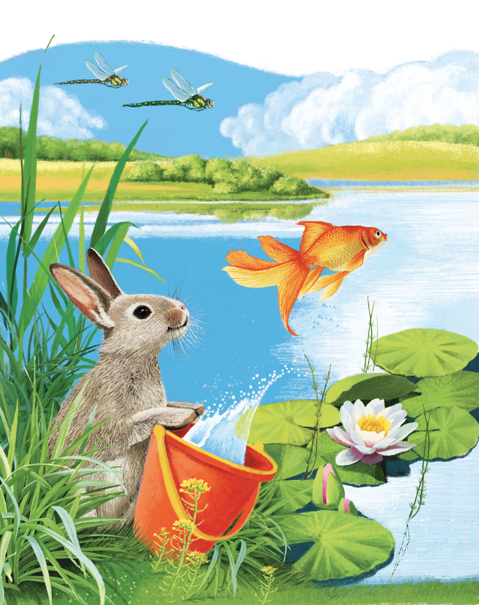 Иллюстрация к притче И. Гуриной "Чудо"