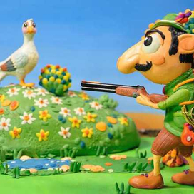 Герои армянских сказок, сделанные из пластилина