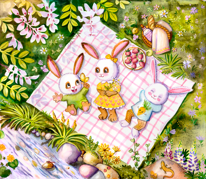 Пикник у ручья