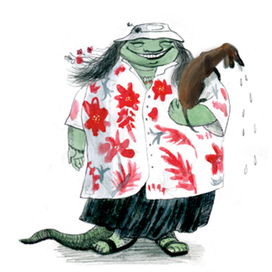 Иллюстрация к сказке Андрея Семина "Джоконда"