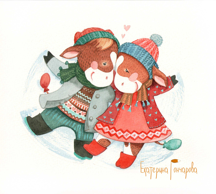 ангел на снегу