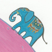 Птичка-мать и слон