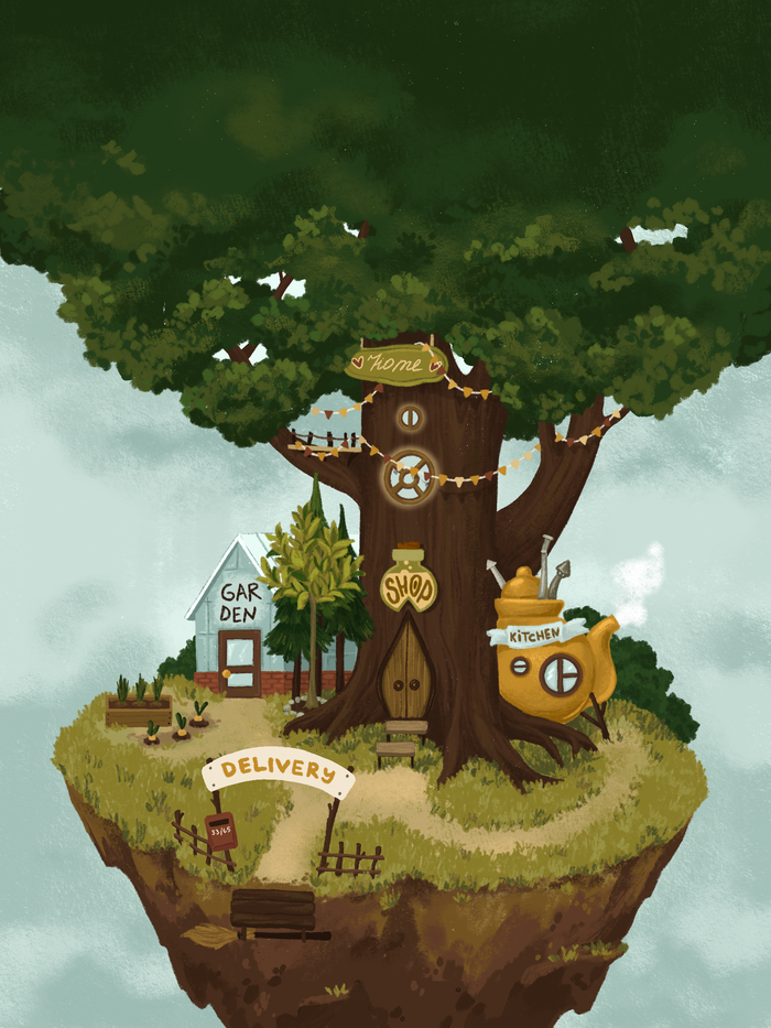 Olivia. The witch’s Magic Shop