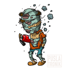 Uncle Harvey - Burned man