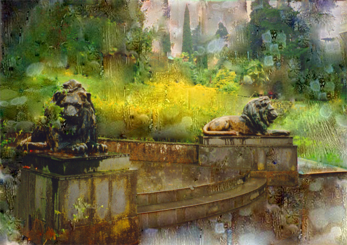 Летний  дождь ( Сочи, парк)