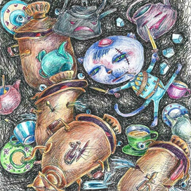 Шалена бійка котика Мурчика зі скаженими самоварами.