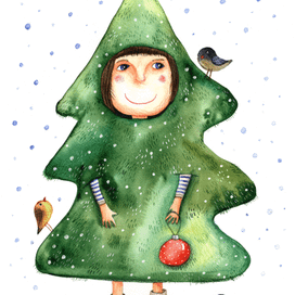 елка с анимацией