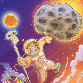 Иллюстрации для детского журнала 3/9 Ц