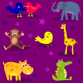 набор зверей