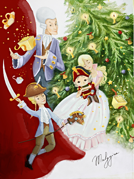  Щелкунчик. Открытка.