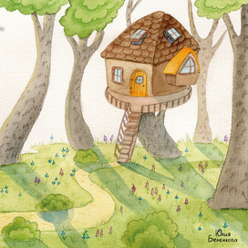 The Forest Cabin Story (Теремок)