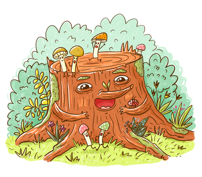 Пенек. Дух природы.