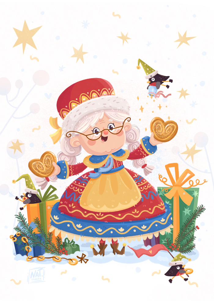 Новогодняя открытка 🎄