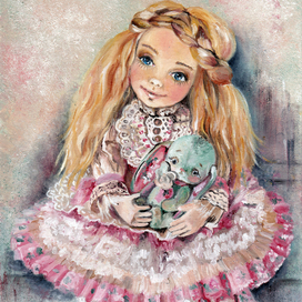 Иллюстрация с куклой