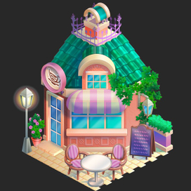 изометрическое здание