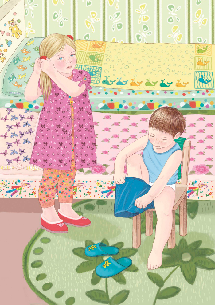 Наигрались, пора и отдохнуть.