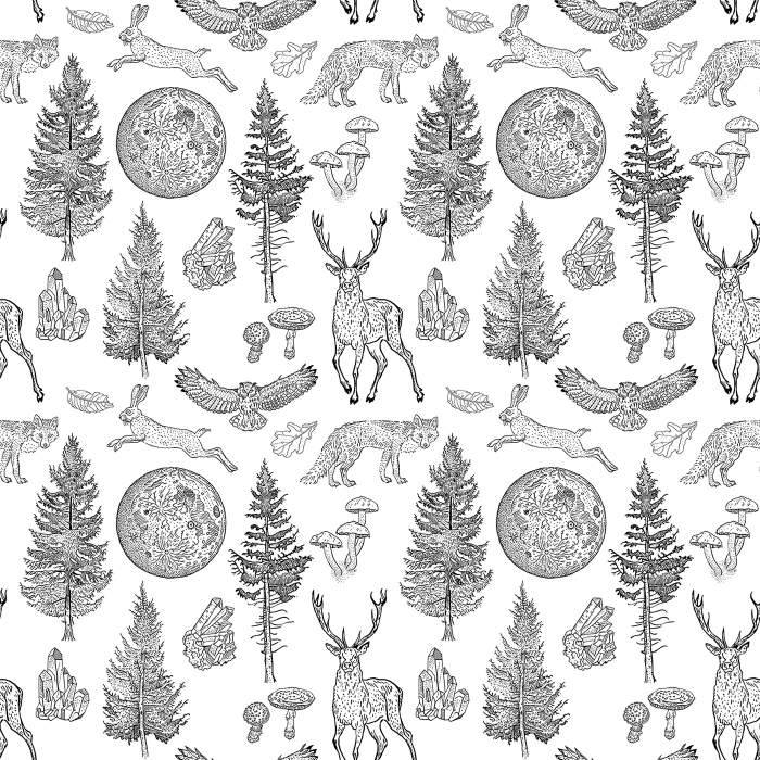 Лесная магия.