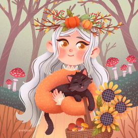 🌻 Осенний венок 🌻