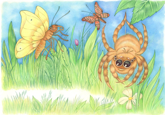 Сказка про паучка