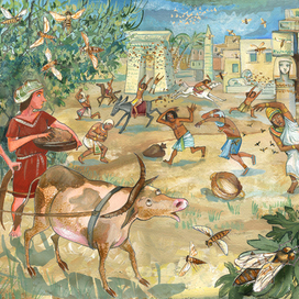 10 казней Египта, оводы